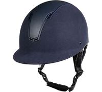 HKM Wien Style Casque d'équitation Adulte Unisexe, Bleu Foncé/Bleu Foncé, S