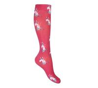 HKM Wonderland Chaussettes, Rouge Framboise, 38 Mixte Enfant