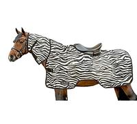 HKM Zebra Couvertures pour Chevaux weiß/Schwarz 125