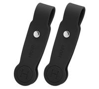 HKNR Clip de Chapeau pour Voyage, Fort Porte-Chapeau MagnéTique pour Les Sacs De Voyage, Sacs à Dos, Bagages, Sac à Main, Fourre-Tout Et Plus (Noir 2 Pcs)