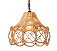 HKOLIMB Abat-jour suspendu en osier de style bohème de 36,8 cm réglable en hauteur pour îlots de cuisine, salles à manger, chambres, salons, etc