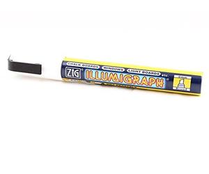 HKR-Welt ZIG Kreidemarker Illumigraph 5mm - 5 wasserlösliche Marker weiß