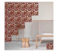 HKSDKABOP accrocher l'écran de séparation des Chambres, Panneau de séparation Suspendu en Bois et Plastique, décoration d'intérieur à Faire soi-même, Lot de 1 à 100 pièces(B,26Pcs)