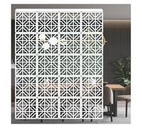 HKSDKABOP accrocher l'écran de séparation des Chambres, Panneau de séparation Suspendu en Bois et Plastique, Couleur Naturelle, 29 x 29 cm/39 x 39 cm, Lot de 12 à 100 pièces(29x29cm,26Pcs)