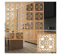 HKSDKABOP accrocher l'écran de séparation des Chambres, Panneau de séparation Suspendu en Bois et Plastique, Naturel, Plusieurs Tailles, lot Multiple(29x29cm,26Pcs)