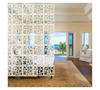 HKSDKABOP accrocher l'écran de séparation des Chambres, Panneaux de séparation Suspendus 29 x 29 cm 39 x 39 cm Bois Naturel Plastique Lot de Plusieurs quantités(39x39cm,80Pcs)