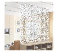 HKSDKABOP accrocher l'écran de séparation des Chambres, Panneaux de séparation Suspendus en Bois et Plastique Naturel 29 x 29 cm/39 x 39 cm, Lot de 12 à 100 pièces(29x29cm,26Pcs)