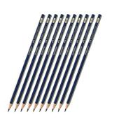 HKSDKABOP Écrire un crayon, Lot de 10 crayons à croquis en bois for le dessin, l'écriture et l'art(10pcs-5B)