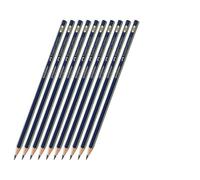 HKSDKABOP Écrire un crayon, Lot de 10 crayons à croquis en bois for le dessin, l'écriture et l'art(10pcs-3H)