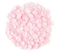 HKSDKABOP Pétales de Rose artificiels, Lot de 100/200/300 décorations for la Maison, Salle, Le Mariage, Saint-Valentin(Pink,100Pcs)