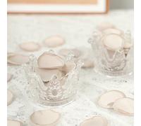 HKSDKABOP Pétales de Rose artificiels, Lot de 50/100/200/300 pièces 4 cm for décoration Maison, Salle à Manger, Mariage, Table, fête prénuptiale, Saint-Valentin(Khaki,300Pcs)