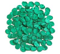 HKSDKABOP Pétales de Rose artificiels, Lot de 50/100/200/300 pièces 4 cm for décoration Maison, Salle à Manger, Mariage, Table, fête prénuptiale, Saint-Valentin(Green,300Pcs)