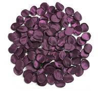 HKSDKABOP Pétales de Rose artificiels, Lot de 50/100/200/300 pièces 4 cm for décoration Maison, Salle à Manger, Mariage, Table, fête prénuptiale, Saint-Valentin(Dark Purple,300Pcs)