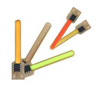 HKSDKABOP Set de Diodes LED， Pièces de lampe à Filament LED, douche météores COB 3V, eau qui coule, multicolore 59mm, 40mm, 5 pièces(Warm White 2200k,40mm 5p)