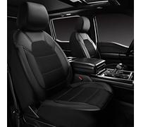 HKSOPC Housse Siege Voiture pour Honda Civic Accord Insight CR-V Pilot Passport HR-V Odyssey Ridgeline, Ensemble Complet Housses de Siège en Cuir, Housse de Siège Auto, Avant et Arrière,A Black