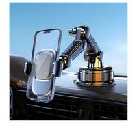 HKSOPC Support Téléphone Voiture pour Porsche Cayenne 2002-2020 2021 2022 2023 2024 2025, Porte Telephone Voiture Ventouse Socles Portable pour Automobile, Rotation 360° & Opération à Une Main