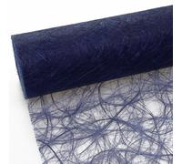 HKT Home Deco Sizoweb Chemin de Table Bleu foncé 60 cm Rouleau 25 m - 64 035-R 600