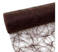 HKT Home Deco Sizoweb Chemin de Table Chocolat 30 cm Rouleau 25 m 64 021 de r