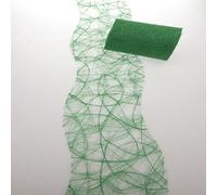 HKT Home Deco Sizoweb Chemin de Table Coupe ondulée Vert foncé env. 12,5 cm Rouleau 25 m 64 W 008 de r