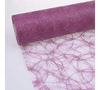 HKT Home Deco Sizoweb Chemin de Table Erika Tissus Coton 20 cm Rouleau 25 Mètres - 64-200-25-037