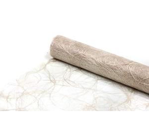 HKT Home Deco Sizoweb Chemin de Table Noyer 60 cm Rouleau 25 Mètres - 64-600-25-039