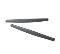 HKUCO Dark Grey Replacement Silicone Leg Set For Oakley Square Wire 2.0 Sunglasses Earsocks Rubber Kit
