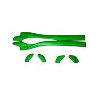 HKUCO Green Replacement Silicone Leg Set For Oakley Half Jacket 2.0 Sunglasses Earsocks Rubber Kit