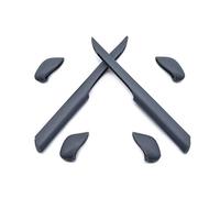 HKUCO Gris Jambe de rechange en silicone pour Oakley Fast Jacket XL Des lunettes de soleil Kit de caoutchouc