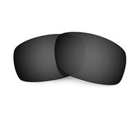 HKUCO Plus Mens Replacement Lenses For Oakley Fives Squared Sunglasses Black Polarized