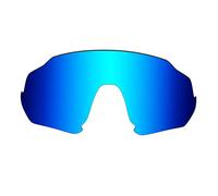 HKUCO Rechange Lentille Pour Oakley Flight Jacket Lunettes de soleil Bleu Polarisé