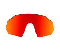 HKUCO Rechange Lentille Pour Oakley Flight Jacket Lunettes de soleil Rouge Polarisé