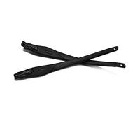 HKUCO Renforcer Noir Jambes de lunettes de rechange pour Oakley Crosslink Cadre de lunettes