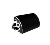 HKVTVCYPYA 1 pièce de cadre d'extrusion en aluminium 4040R à rainure en T for machine de gravure laser, curseur d'appareil photo, meubles(800mm)