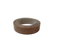 HKVTVCYPYA Bande de Chant en Bois d'érable/Bouleau/chêne/pin/Noyer/Cerisier 1 Pouce, Fer pré-collé sur Bande de Chant, Rouleau de Bois for Meubles(Black Walnut)
