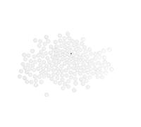 HKVTVCYPYA Billes solides en plastique Delrin polyoxyméthylène POM 1/8'' 3,175 mm for vannes à boisseau sphérique et roulements à faible charge(500pcs)