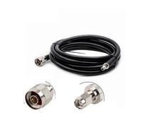 HKVTVCYPYA Câble coaxial RF LMR400 SMA mâle vers N femelle, cordon de connexion 50 ohms 50-7, adaptateur de câble en queue de cochon(RP SMA F to N M-20M)