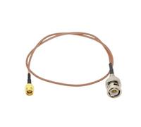 HKVTVCYPYA Câble RF RP-SMA mâle vers BNC RG316, extension 50 ohms, câble coaxial for caméra de vidéosurveillance, système DVR, 10 pièces(BNC M to RP-SMA M-2M)