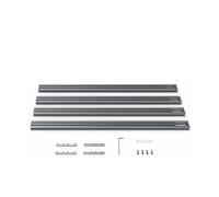 HKVTVCYPYA Guide de gravure for fraiseuse 600/800 mm, support réglable, auxiliaire, outils le travail du bois(600MM)