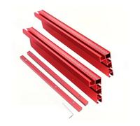 HKVTVCYPYA Kit de clôture d'épissure en aluminium de 800 mm avec bande de connexion multi-rails en T, profilé de précision for table de toupie(800mm Metric Set)