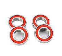 HKVTVCYPYA Lot de 2 ou 10 roulements hybrides en céramique 6901 2RS, 12 x 24 x 6 mm, en nitrure de silicium, for roulements à billes de vélo(10Pcs)