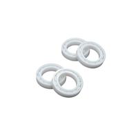 HKVTVCYPYA Lot de 4 roulements à billes en céramique ZrO2 6802CE 15 x 24 x 5 mm for moulinet de pêche