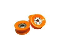 HKVTVCYPYA Lot de 8 rouleaux à rainure en U POM BSU60630-13, roulement en plastique de type U, 6 x 30 x 13 mm, poulie de guidage en nylon