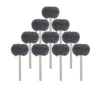HKVTVCYPYA Mini perceuse, brosse Abrasive, roue de polissage en Nylon avec tige de 3mm for outil rotatif, ensemble d'accessoires 10 à 50 pièces(600 Grit-40PC)