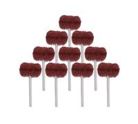 HKVTVCYPYA Mini perceuse, brosse Abrasive, roue de polissage en Nylon avec tige de 3mm for outil rotatif, ensemble d'accessoires 10 à 50 pièces(320 Grit-50PC)