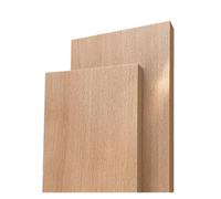 HKVTVCYPYA Panneau en Bois Massif de hêtre et Noyer Noir, 2 pièces, Bricolage, modèle de Construction Fait à la Main, boîte de Haut-Parleur, matériau(Beech,10 x 40 cm-6mm)