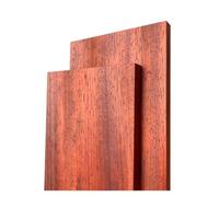 HKVTVCYPYA Panneau en Bois Massif de hêtre et Noyer Noir, 2 pièces, Bricolage, modèle de Construction Fait à la Main, boîte de Haut-Parleur, matériau(Rosewood,10 x 20 cm-6mm)