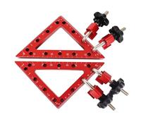 HKVTVCYPYA Pince d'angle de 150 mm, angle droit à 90 degrés, en alliage d'aluminium, for panneau de positionnement, clip fixe(B)