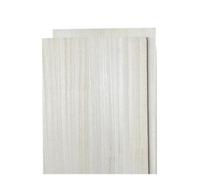 HKVTVCYPYA Planche à bûches en Bois de Tung Naturel, 2 pièces, matériaux de Bricolage, Raquette de Tennis de Table, Plaque inférieure, Production de modèles d'aviation, 6.7x11 pouces/17x28cm