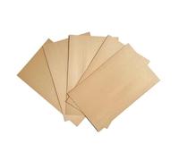 HKVTVCYPYA Planche de Tennis de Table en placage de bois Ayus naturel, 5 pièces, bricolage, décoration, panneau fait à la main, menuiserie artisanale, taille: 17x27cm, épaisseur: 0.05cm(Ayus 02a-0.5mm
