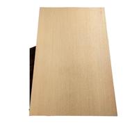 HKVTVCYPYA Planche de Tennis de Table en placage de Bois Naturel, 5 pièces, décoration DIY, Panneau Fait à la Main, menuiserie Artisanale(Ayus-01-18 x 28 cm-0.5mm)